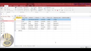 Using SQL Select Command in Microsoft Access [upl. by Ahgem213]