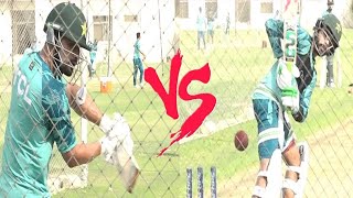 Sahibzada Farhan and Mohammad Huraira Batting Practice Video [upl. by Ilonka929]