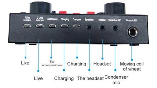 How to set up V8 Sound card for Live Streaming and Recording [upl. by Yrome500]