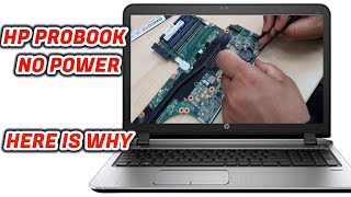 How To Fix Hp Laptop Power Issue ProBook 450 G3 [upl. by Howund160]