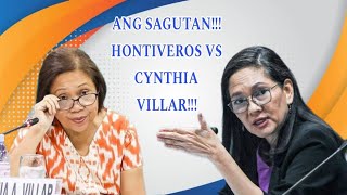 SAGUTAN HONTIVEROS VS CYNTHIA VILLAR TAMEME SI HONTIVEROS [upl. by Marketa]