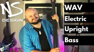 NS Design WAV Electric Upright Bass [upl. by Akalam]