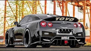 Nissan GTR big turbo amp exhaust sound [upl. by Salguod]