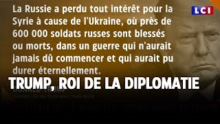 Trump roi de la diplomatie｜LCI [upl. by Aylatan764]