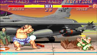 Street Fighter 2 Champion Edition  EHonda Arcade Hardest [upl. by Corty44]