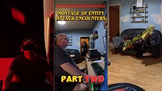 Entity Attack Montage  Part Two  Very Scary Paranormal Activity 😲😱 [upl. by Ahsatan243]