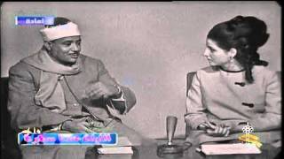 Interview English Subtitles  Shiekh Abdul Basit  on Quran Melody and Songs early 1960s [upl. by Sadick]