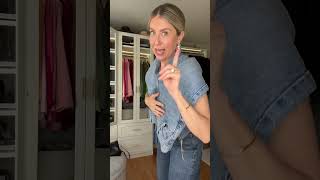 Spring Fashion Hack With Jeans fashionover40 springstyle fashionhacks [upl. by Euqitsym]