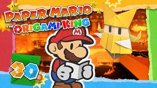 PAPER MARIO THE ORIGAMI KING 📃 30 Mit dem TempelBeat in den Tempel des FeuerPergamenton [upl. by Marys]