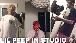 Lil Peep In Studio [upl. by Faires208]