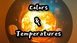 Colors of Different Stars and Their Temperatures [upl. by Adara]