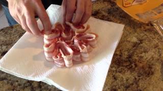 How to Make Bacon in the Microwave  No Mess [upl. by Ardyaf]