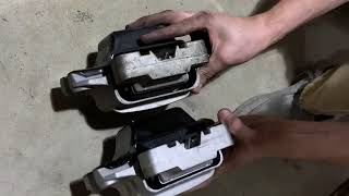 Motor mounts mk5 Jetta golf 25 [upl. by Idrahs]