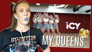 ITZY quotICYquot Dance Practice REACTION [upl. by Norrahc]