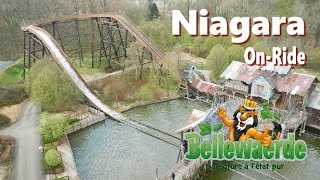 Niagara  On Ride  Off Ride  Bellewaerde Park [upl. by Ahrendt803]