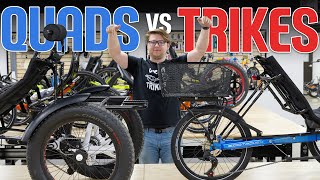 Quads vs Trikes Are 4 Wheels Right For You [upl. by Derag]