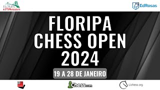 AO VIVO  8ª Rodada X Floripa Chess Open 2024 [upl. by Ertnom170]