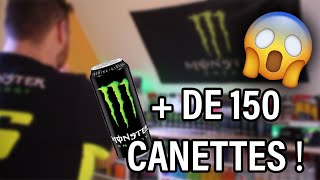 DE 150 CANETTES MONSTER ENERGY [upl. by Amerigo]