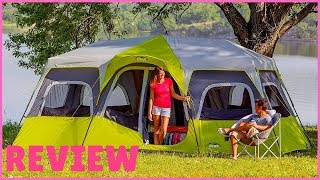 Core 12 Person Instant Cabin Tent Review ✅ Core Equipment 12 Person Tent [upl. by Kaleb]