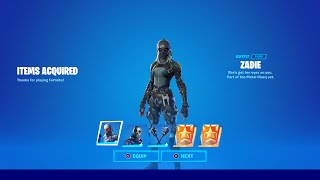 FORTNITE ZADIE SKIN RETURN RELEASE DATE [upl. by Thill]