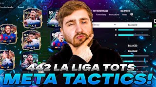 BEST META 442 CUSTOM TACTICS TO USE FOR EASY WINS IN TOTS [upl. by Treble459]