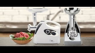 Electric Meat Grinder Mincer Stuffer Sausage Filler Sauce Maker [upl. by Oilegor166]