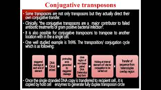 Conjugative transposons [upl. by Pliske333]