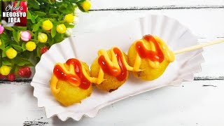 So Tasty Cheesy CornDog Balls Shorts [upl. by Spence956]