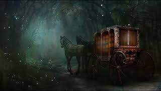 Carriage Ride Through the Woods ASMR Ambience 🧳🎩✨ [upl. by Ohl225]