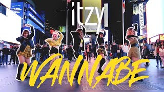 KPOP IN PUBLIC NYC ITZY 있지  WANNABE  Dance Cover by CDC [upl. by Vowel]