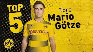 Top 5 Goals  Mario Götze [upl. by Joh]