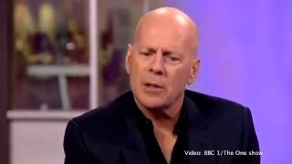 Bruce Willis Odd BBC Interview [upl. by Iroak458]