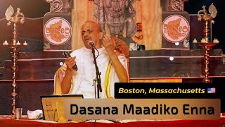 Dasana Maadiko Enna  Boston  Massachusetts  US  LIVE Concert  DrVidyabhushan  Musical Journey [upl. by Assili]