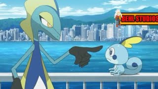 Pokemon master journeys inteleon teaching sobble scene ENGLISH DUBBED [upl. by Sudbury]