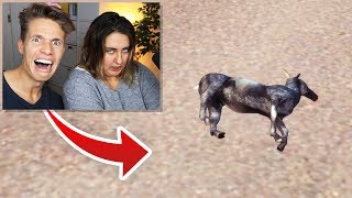 Sandra spielt zum 1 Mal GOAT SIMULATOR [upl. by Cherri]