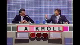 Scrabble with Chuck Woolery and game show hosts Part 1 [upl. by Deanne]