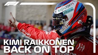 Kimi Raikkonen Back On Top  2018 United States Grand Prix [upl. by Octavie526]