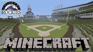 COORS FIELD MINECRAFT [upl. by Koblick771]