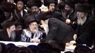 Bobov Rebbe Ztquotl at Wedding of Bobov Rebbe Shlita Son [upl. by Elahcim836]