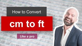 ✅ Convert Centimeter to Foot cm to ft  Formula Example Convertion Factor [upl. by Oiludbo]