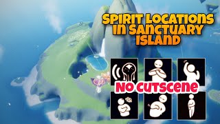 SHORT VIDEO All Spirit Locations In Sanctuary Island  Season Of Sanctuary  Sky CoTL [upl. by Bloxberg199]