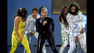 Tracee Ellis Ross Opens 2018 AMAs with Spirited Dance Medley JLo I Dont Know How You Do That [upl. by Yvor]