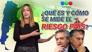 RIESGO PAÍS qué es el índice que eriza a los ARGENTINOS  Telefe Córdoba [upl. by Ynahpit]