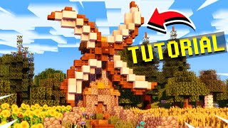 MOINHO MEDIEVAL Tutorial  Minecraft [upl. by Ynatsed]