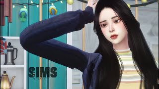 심즈4 똘망똘망한 심만들기  심배포  심다운로드 💕 The Sims 4 CAS Fast  CC LIST [upl. by Htebasyle]