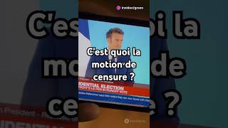 Cest quoi la motion de censure [upl. by Willy67]