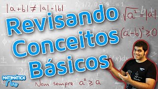 REVISANDO CONCEITOS BÁSICOS DE MATEMÁTICA  Matemática Rio [upl. by Moclam]