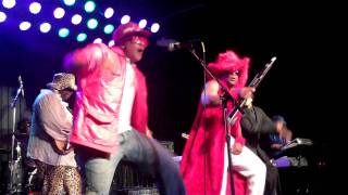 Funkalicious live onstage RadioFree KJLH Black Music [upl. by Fregger809]