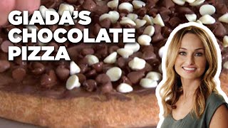 How to Make Giadas Chocolate Pizza  Food Network [upl. by Yer]