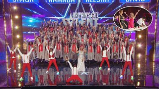 【和訳】ゴスペルのあまりの迫力に審査員は席を立ち  The 100 Voices Of Gospel  BGT 2016 [upl. by Spaulding]